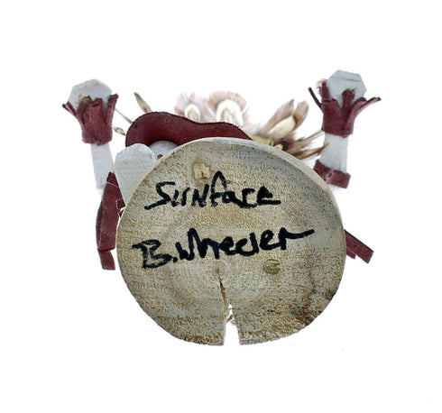 Navajo American Indian Sunface Kachina Doll NX11467